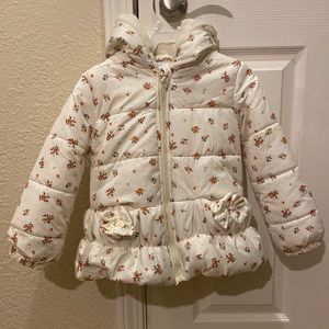 Laura Ashley Puffer Jacket 4T Girls